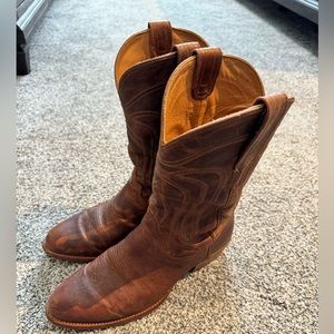 Lightly Used Men’s Tecovas Cartwright Boots - 10-1/2D